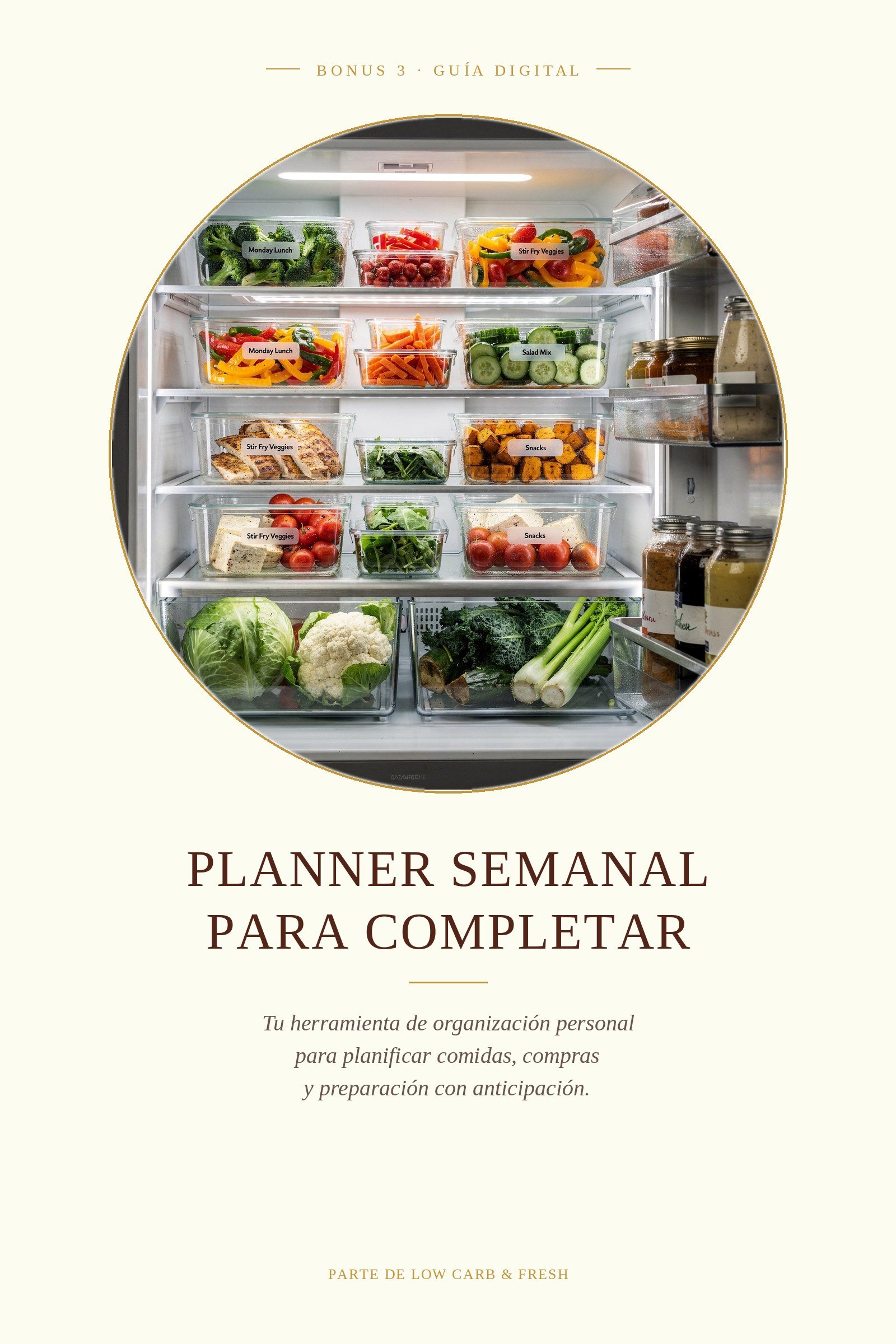 Bonus 3 — Planner Semanal